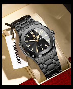 Relógio Poedagar Deluxe King All Black®